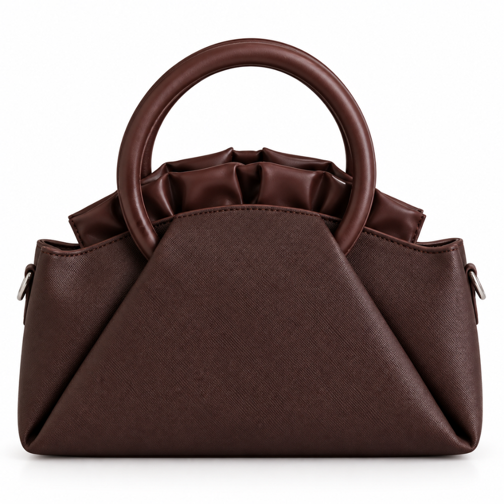 Cinnamon swirls handbag