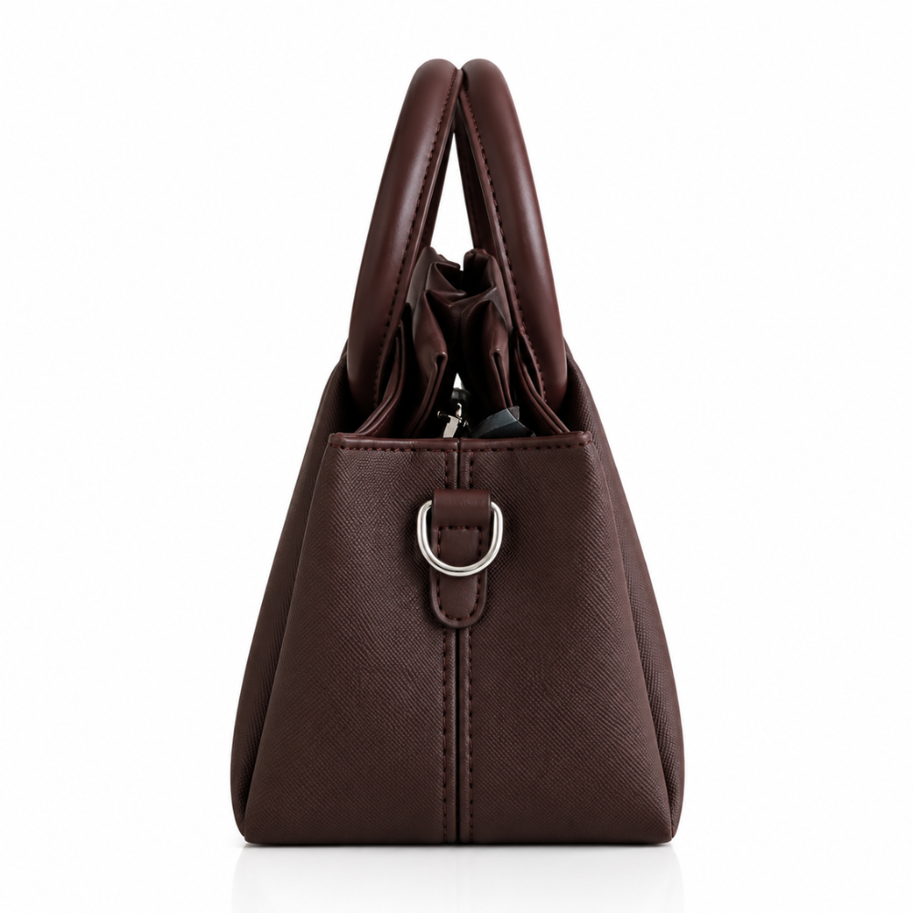 Cinnamon swirls handbag