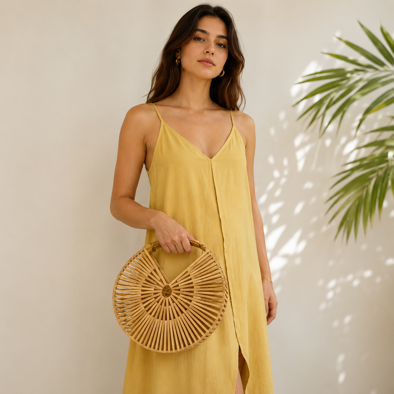 Bayside Babe Rattan Bag