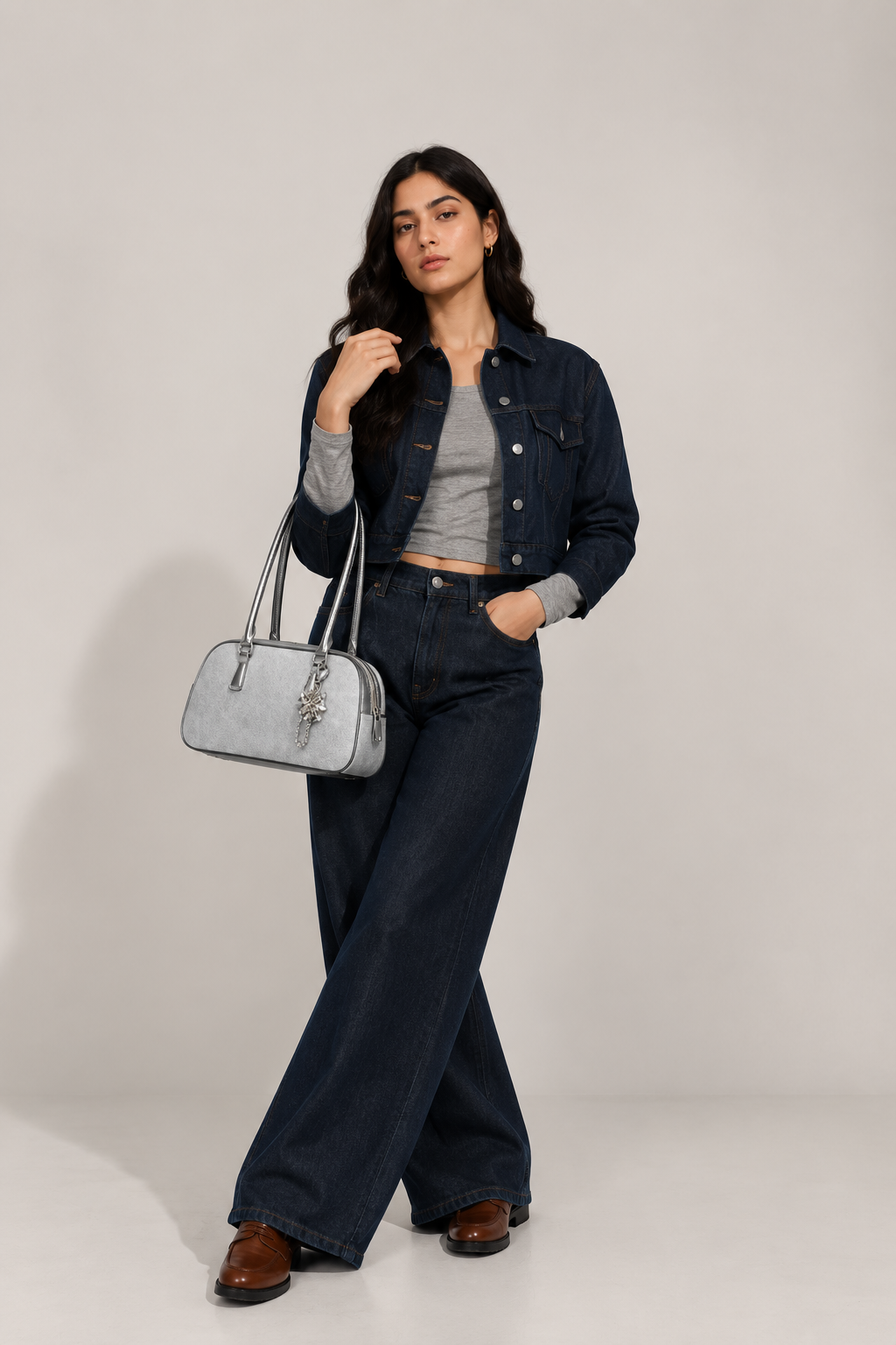 Denim Blues Handbags