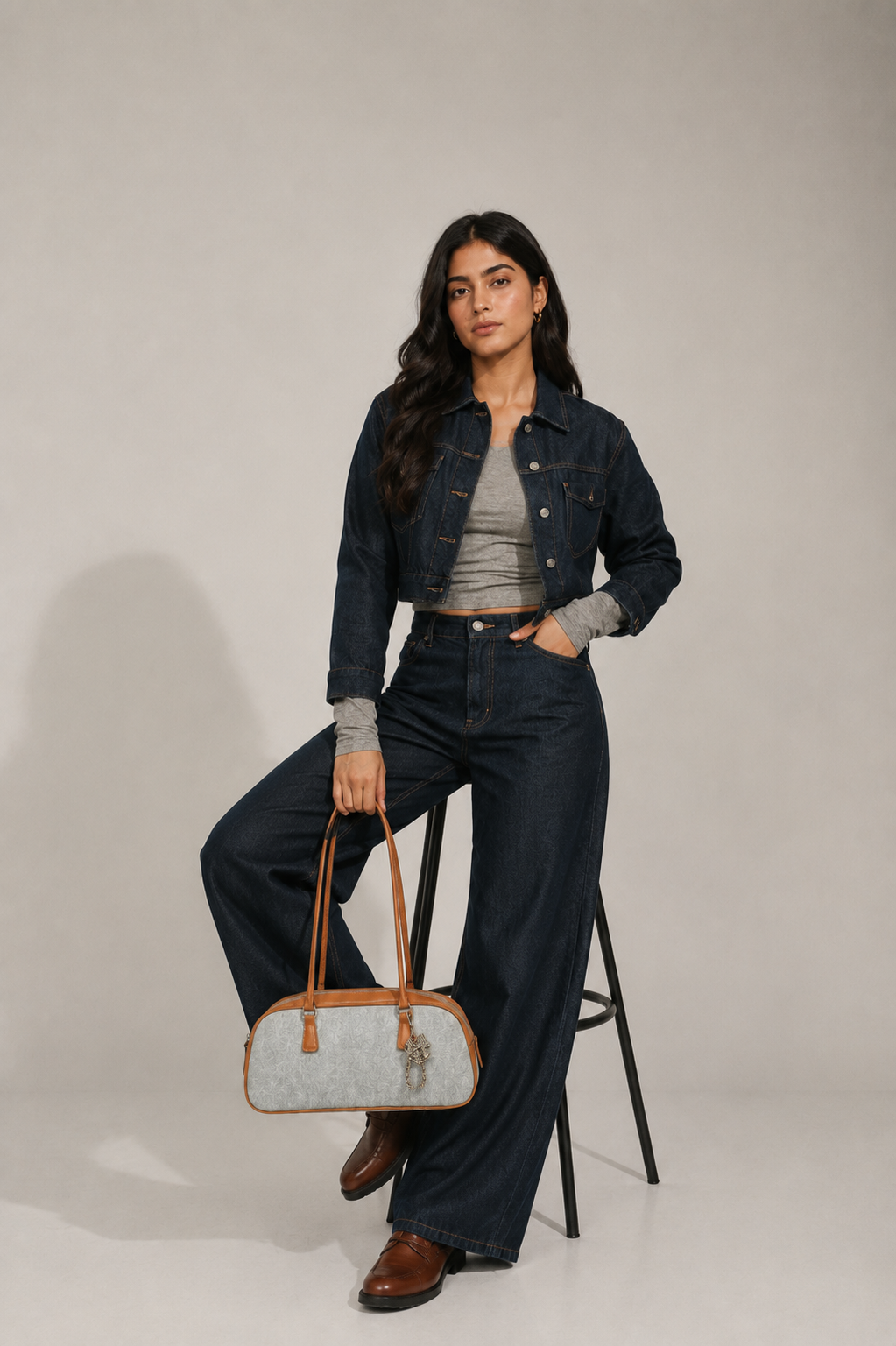 Denim Blues Handbags