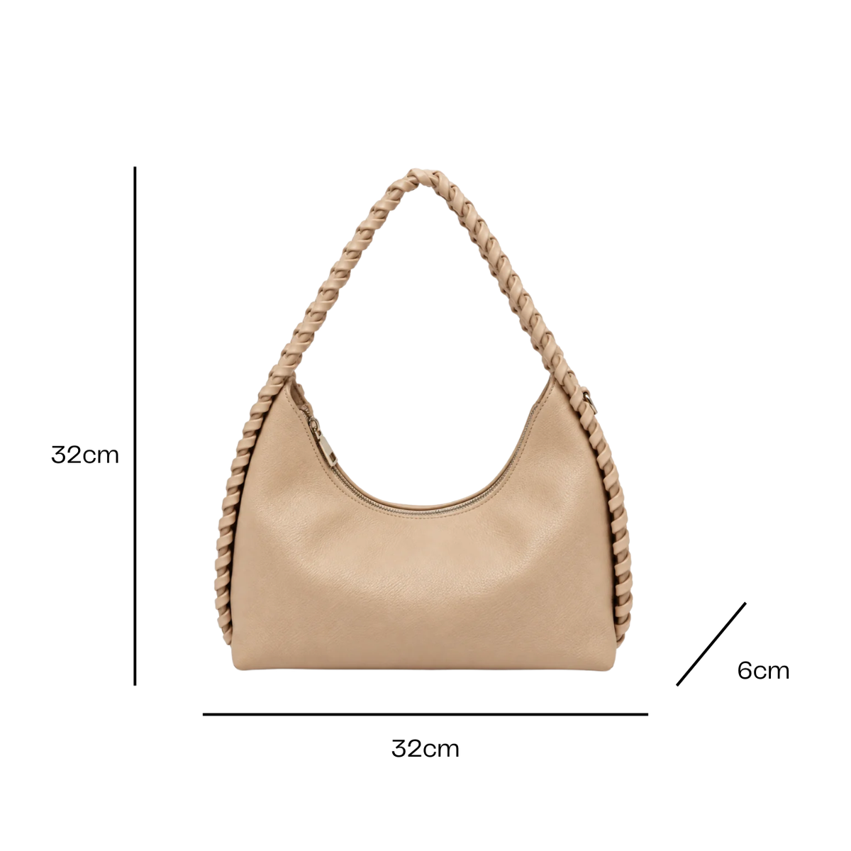 Caramel Grid Handbags