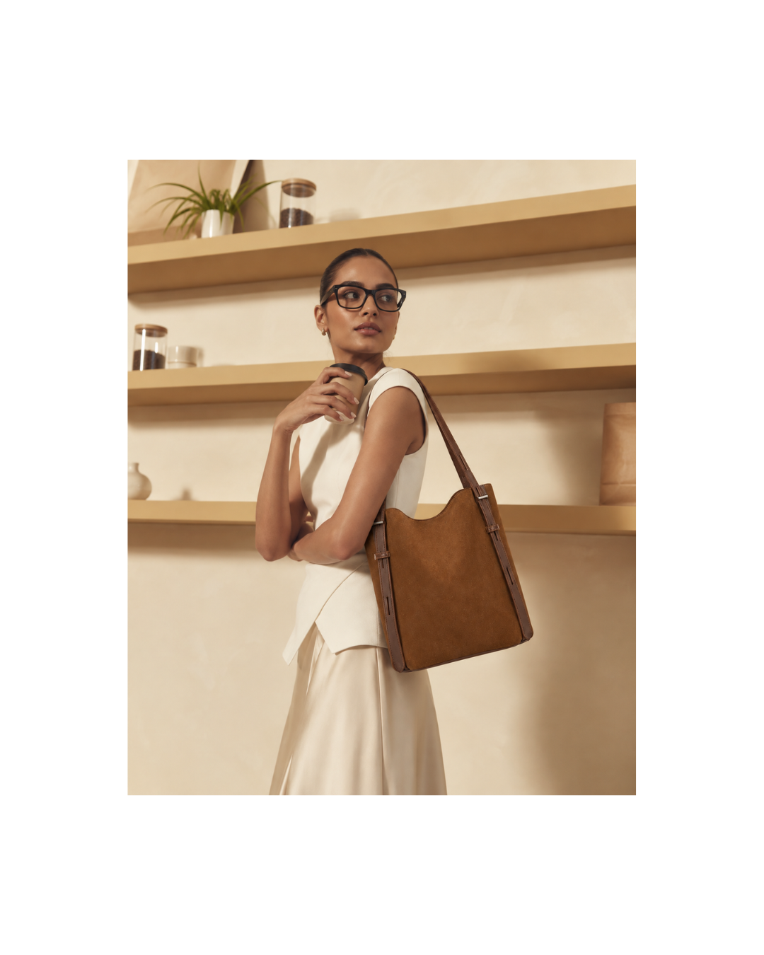 Wild Caramel Hobo bag