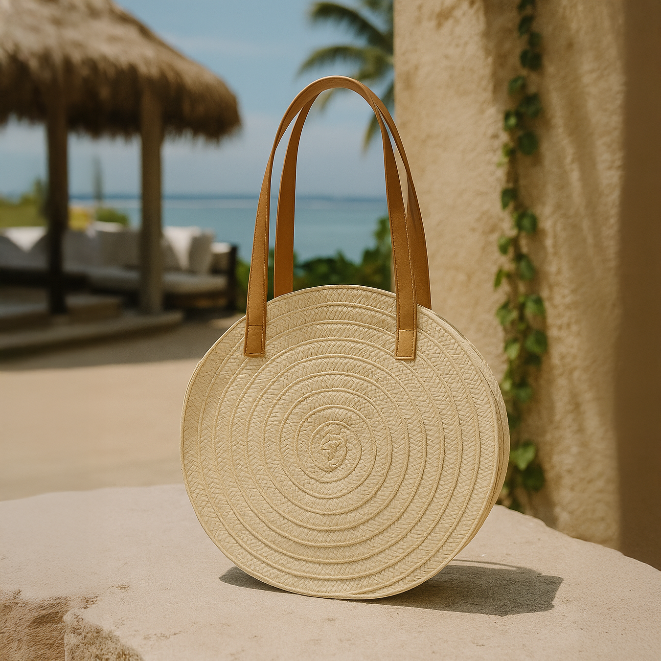 Palm Ocean Totes