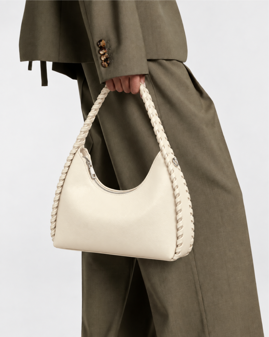 Caramel Grid Handbags