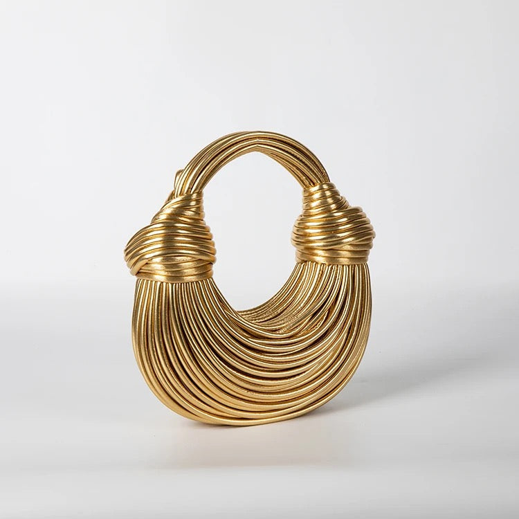 Runway Ready Knot Bags (Metallic)