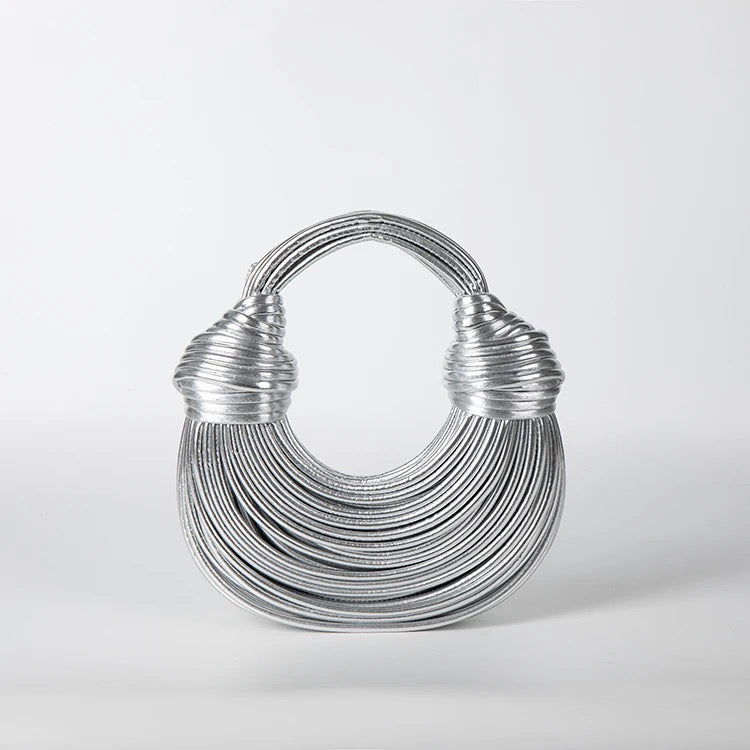 Runway Ready Knot Bags (Metallic)