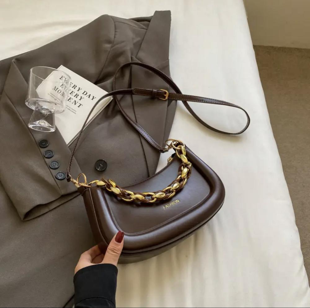 Madeline Statement Strap Handbag