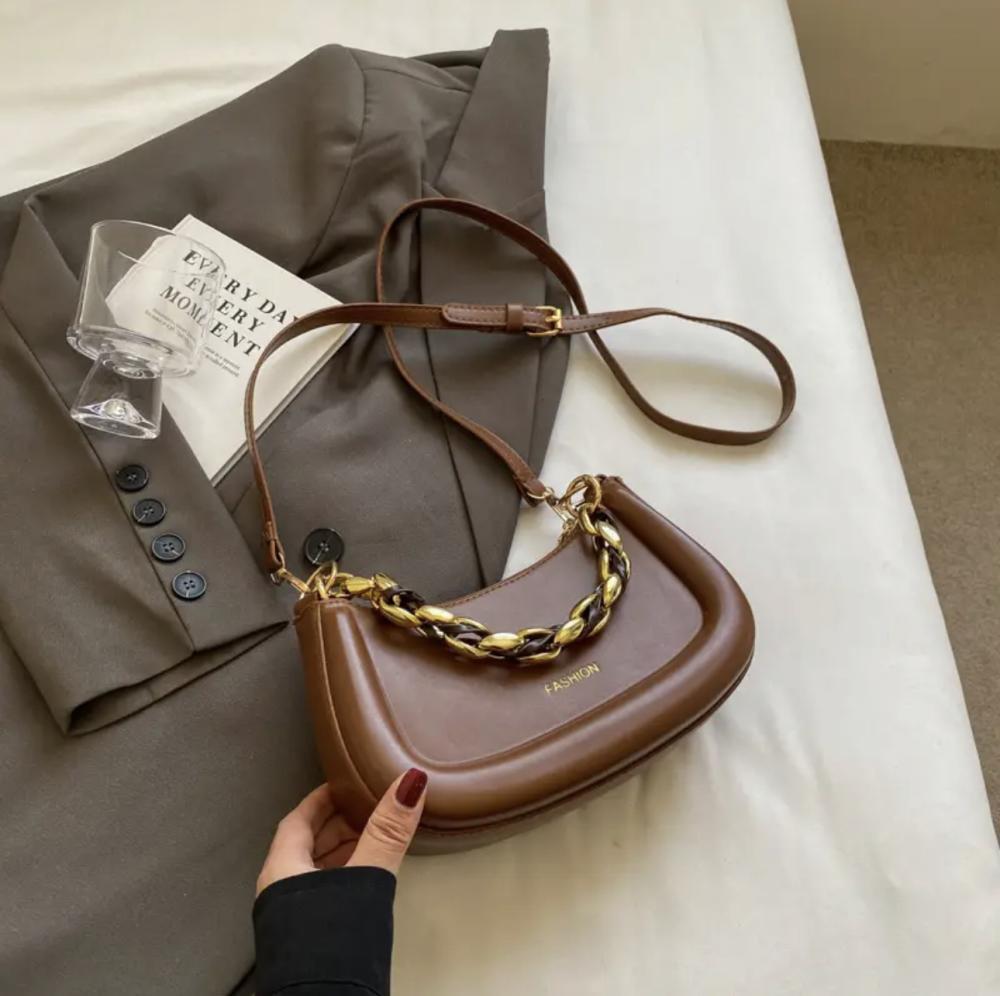 Madeline Statement Strap Handbag