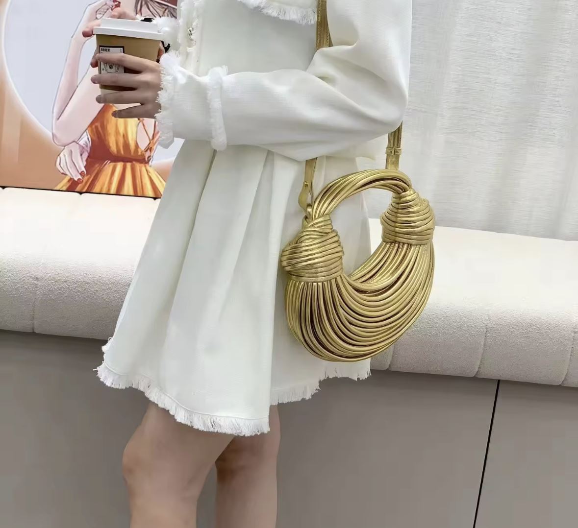 Runway Ready Knot Bags (Metallic)