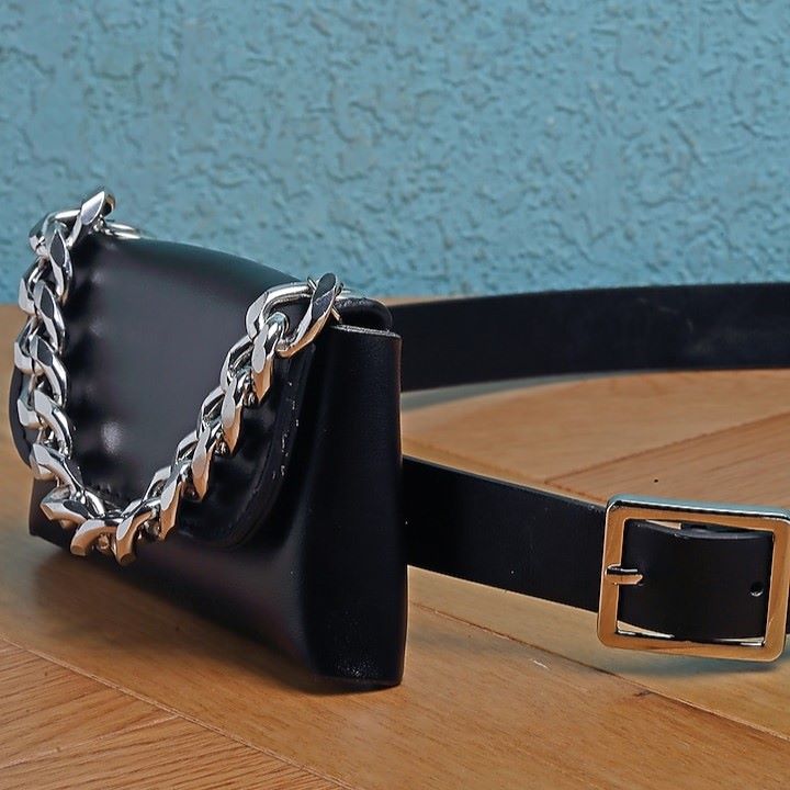 Belted Bae Black Belt bags