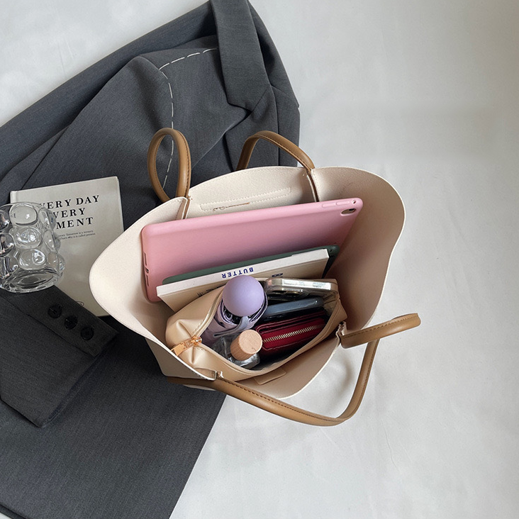 Adele Solid Medium Handbags
