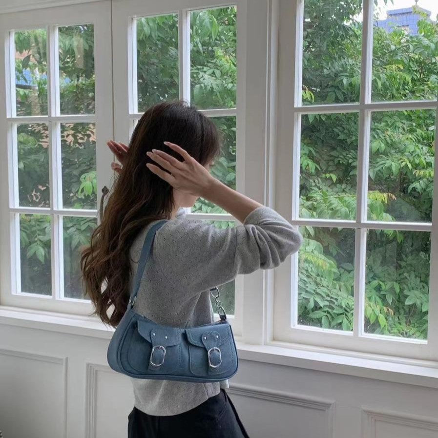 Juicy Pocket Denim Y2K Baguettes