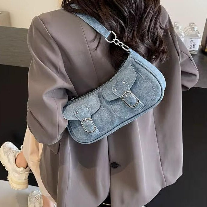 Juicy Pocket Denim Y2K Baguettes