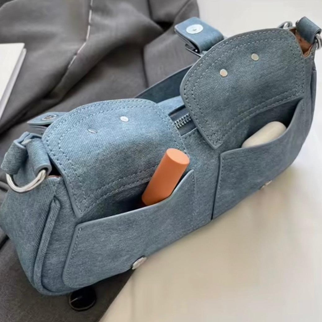Juicy Pocket Denim Y2K Baguettes