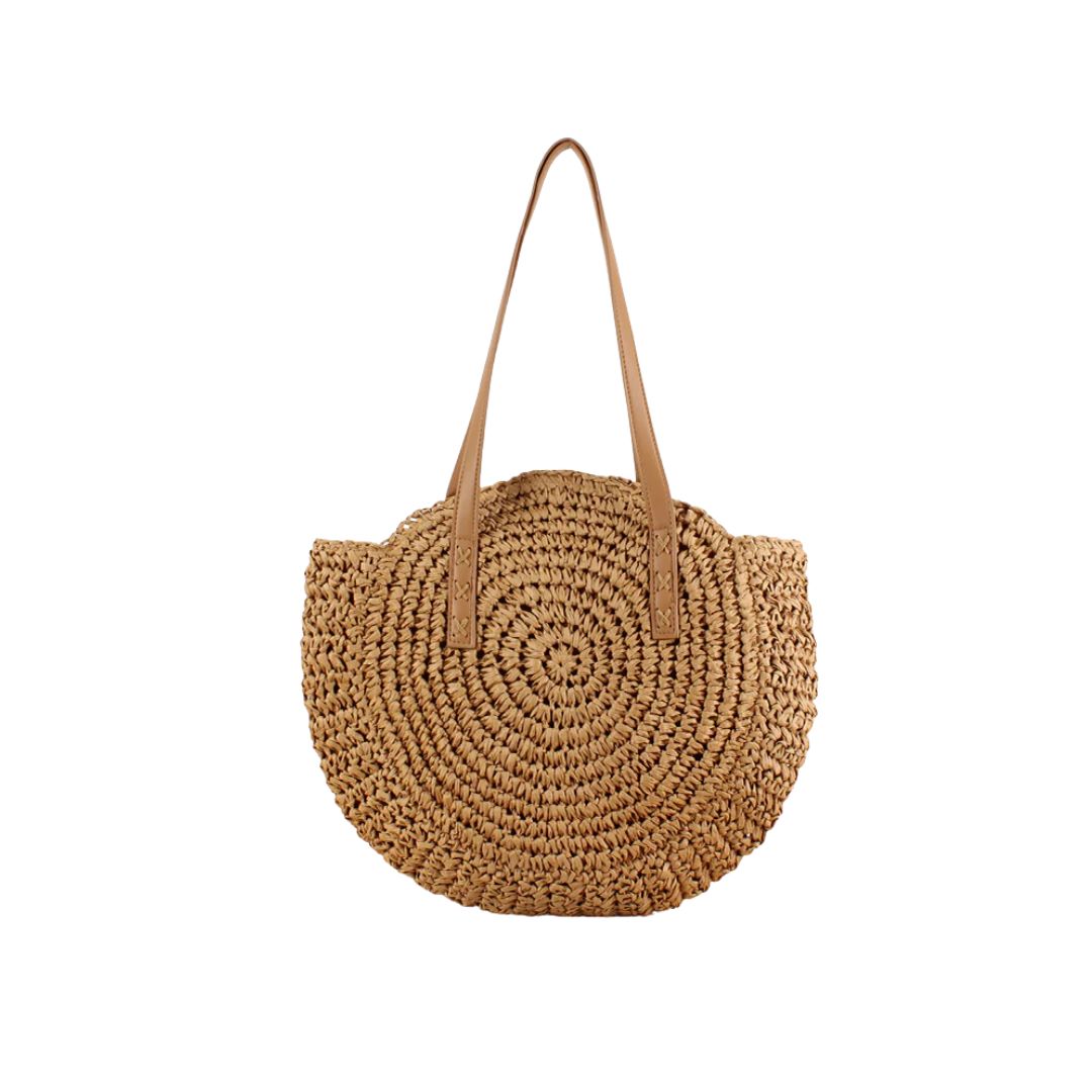 Sand-Kissed Rattan Totes
