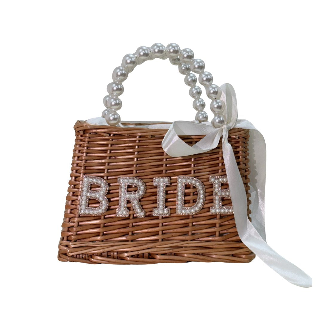 She said "YES" Rattan Bags