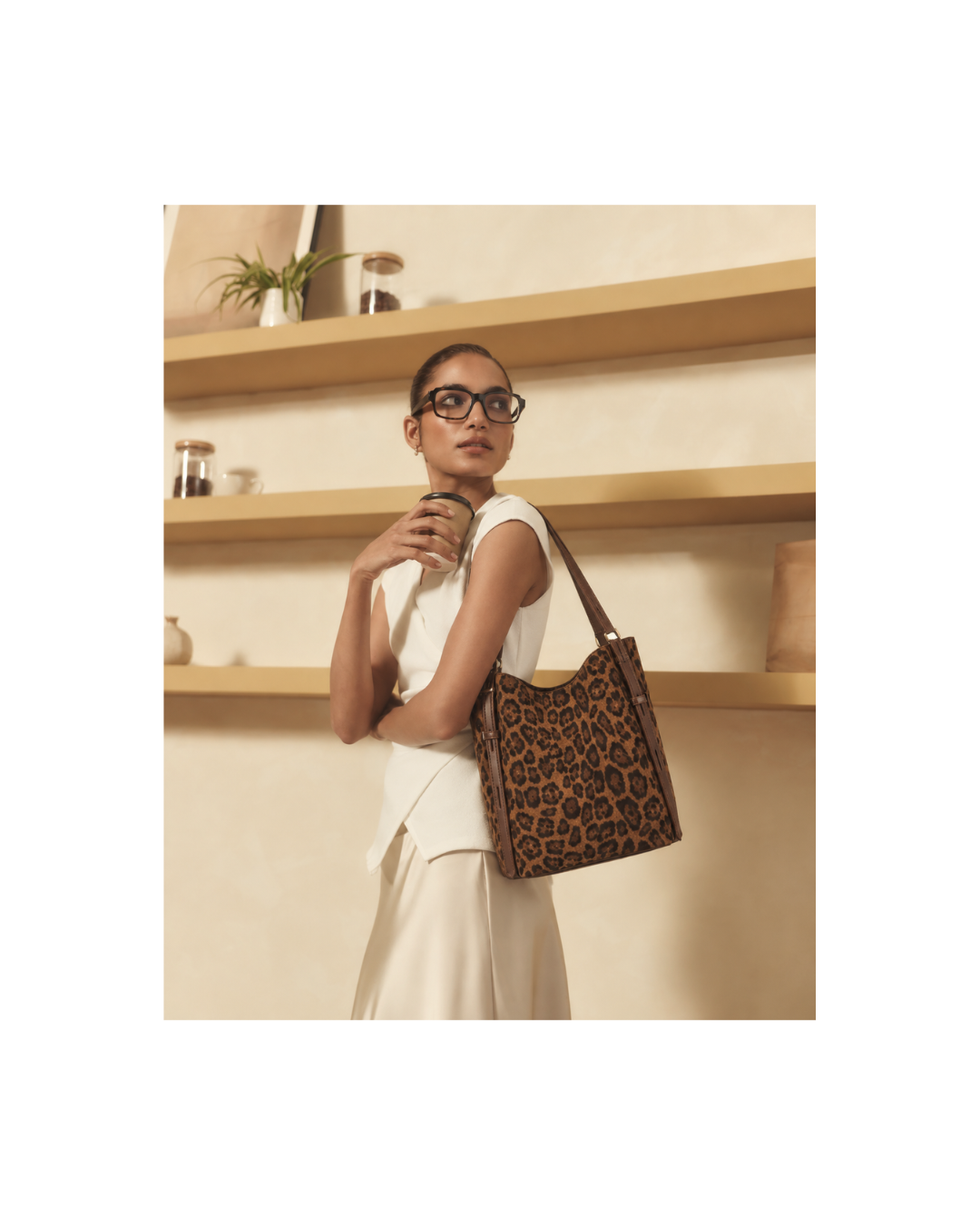 Wild Caramel Hobo bag