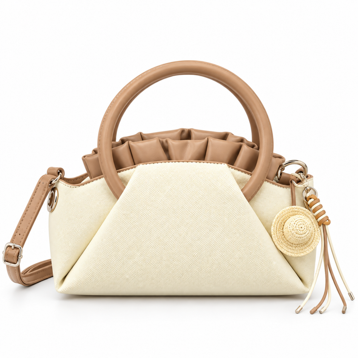 Cinnamon swirls handbag