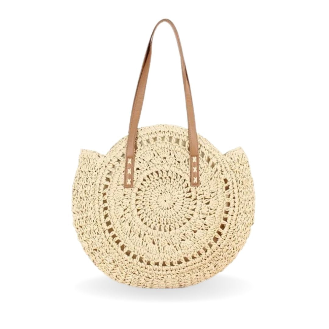 Sand-Kissed Rattan Totes