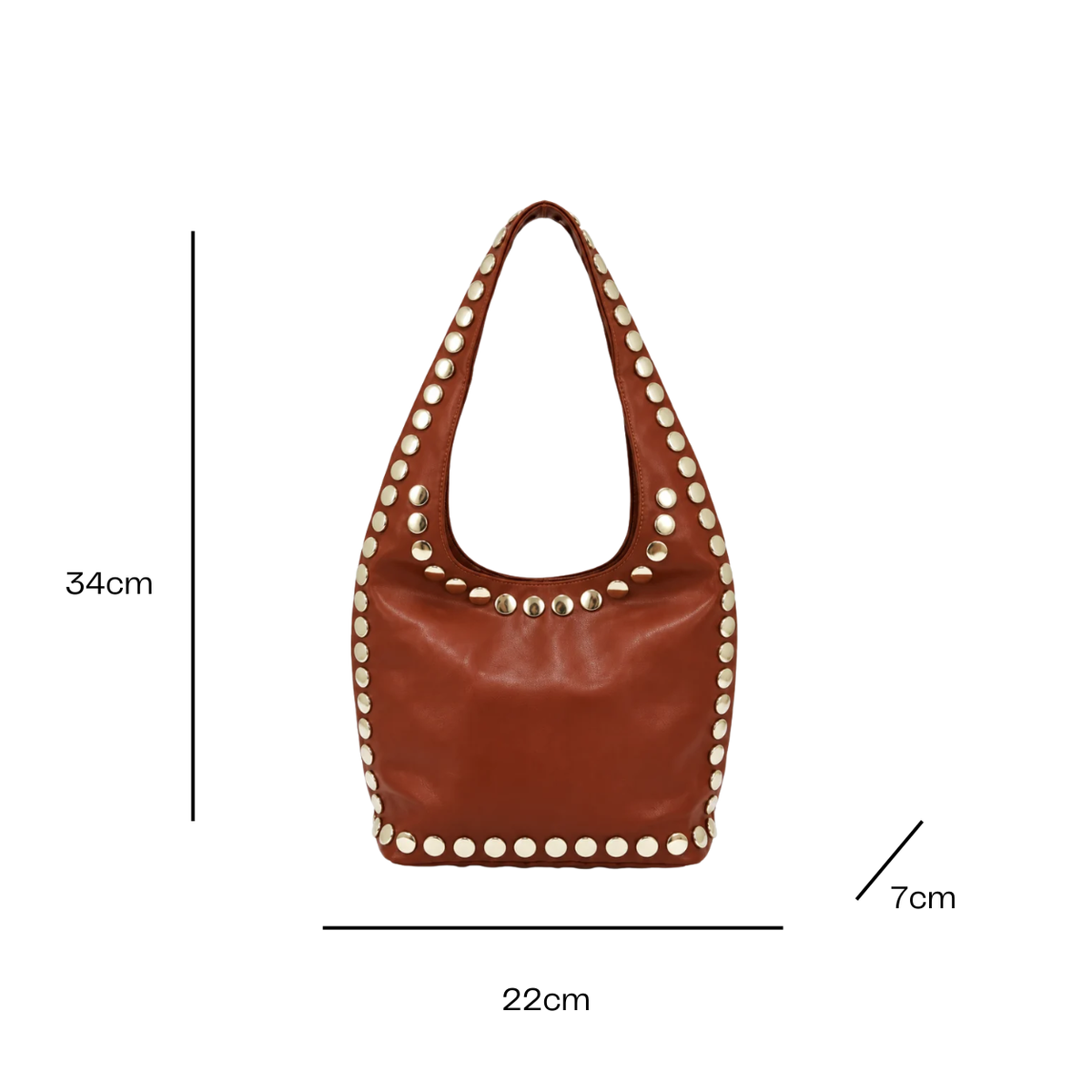 The Iconic Studded Tote