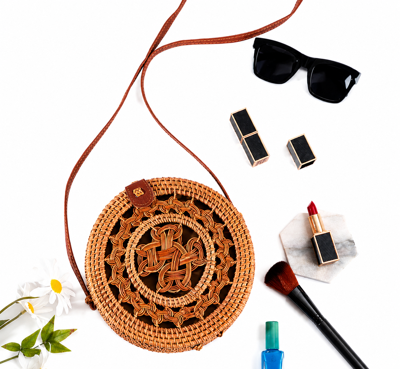 Bahama Mama Rattan Bags