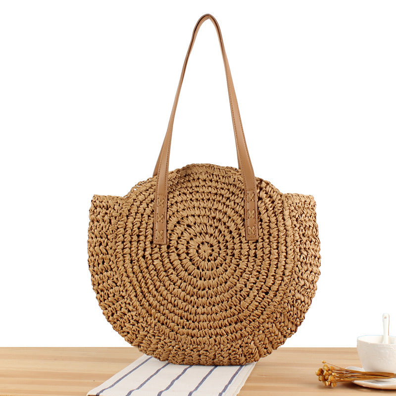 Sand-Kissed Rattan Totes