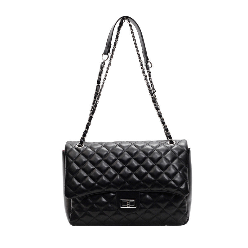 Boldly Quilted Jumbo Handbag