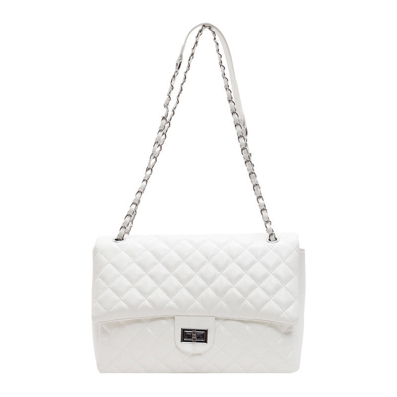 Boldly Quilted Jumbo Handbag