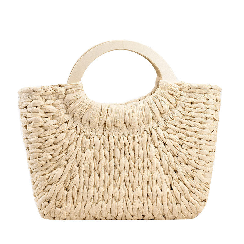 Beach Weave Handle Bag
