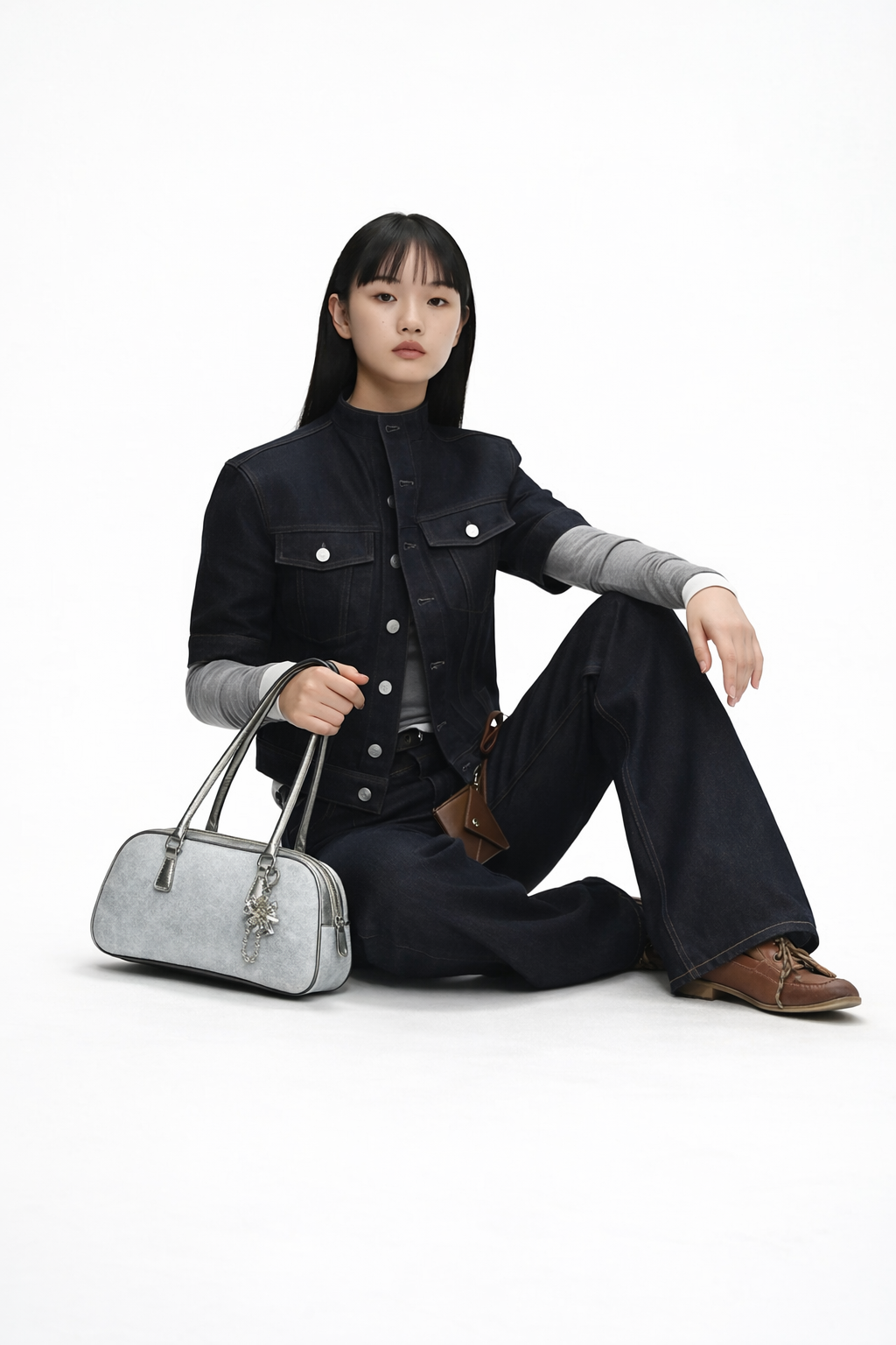Denim Blues Handbags